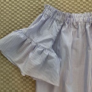 Kate Spade Off the Shoulder Ruffle Top